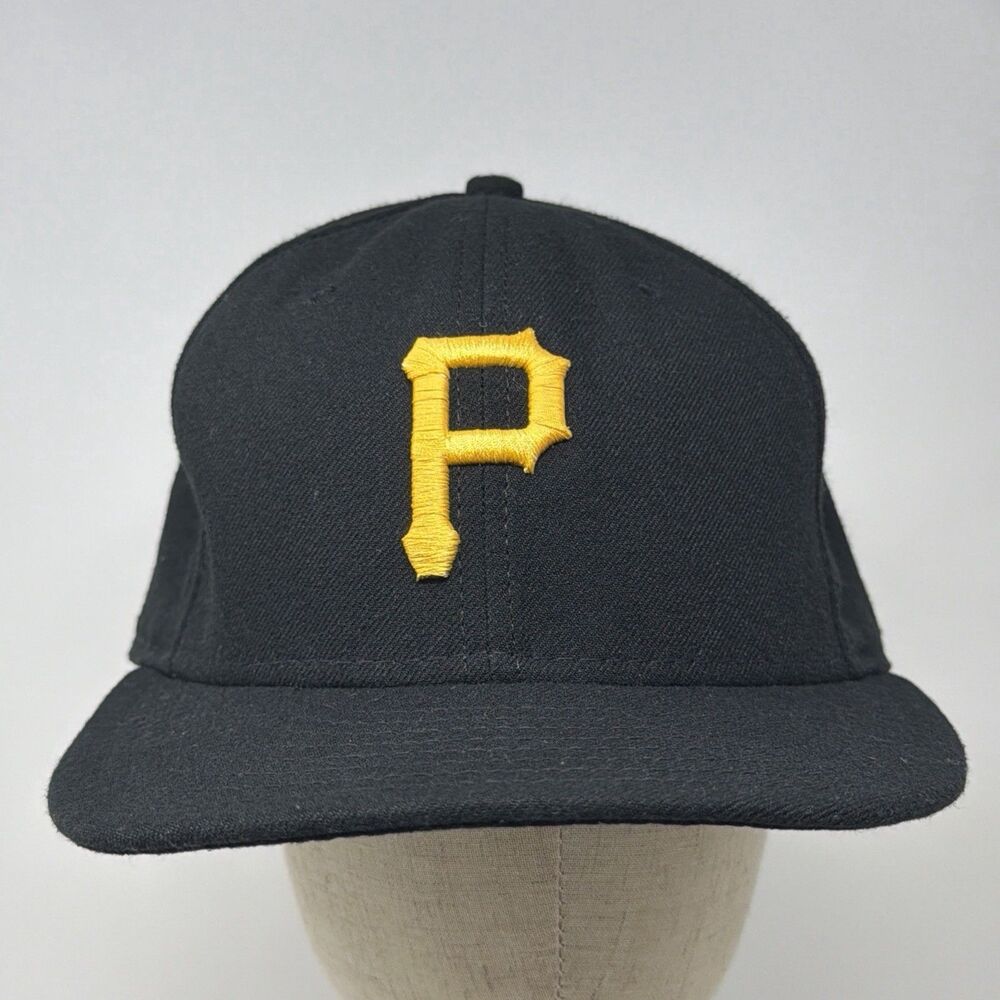 New Era 59FIFTY Pittsburgh Pirates Hat 7 3/8 USA Made MLB On Field Fitted